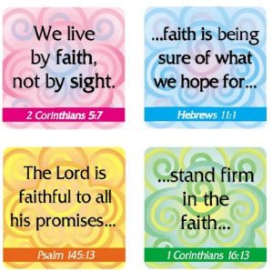 Carson-Dellosa Christian Faith Verses Stickers (0650)