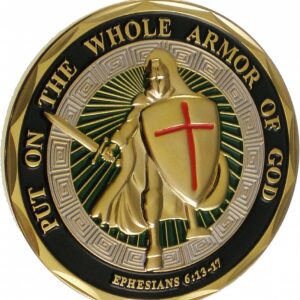 Eagle Crest New Armor of God Challenge Coin