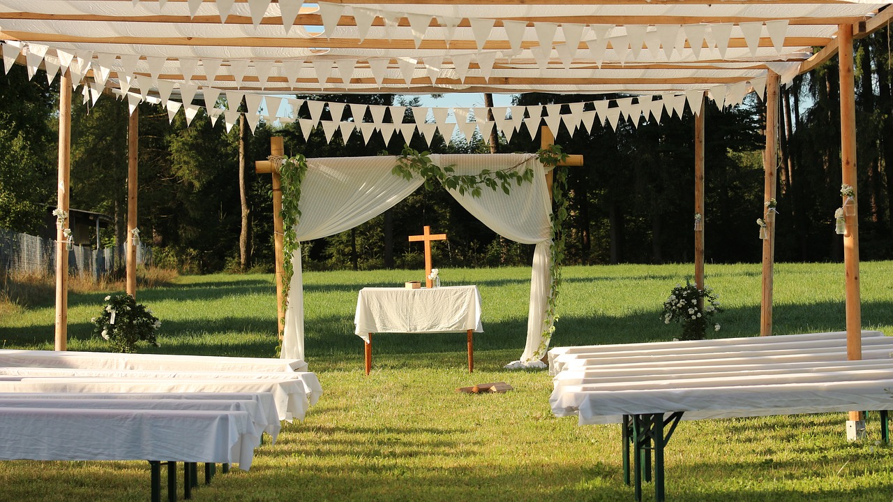 Wedding altar