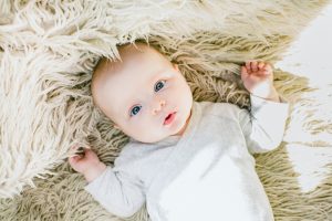 bible verses about children- baby in white cloth