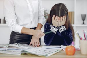 Bible verses about children - little girl covering her face