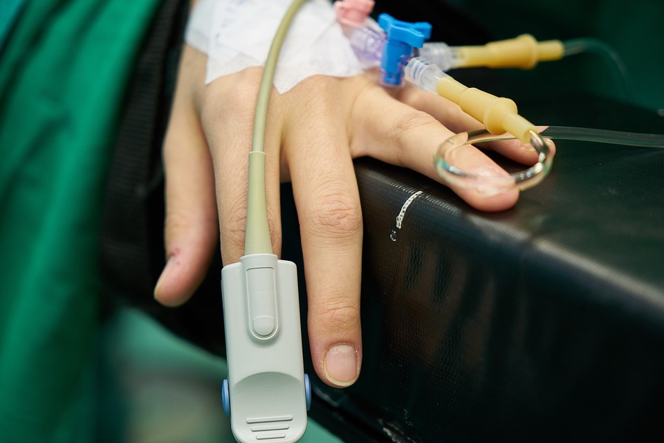 patient, finger, hospital