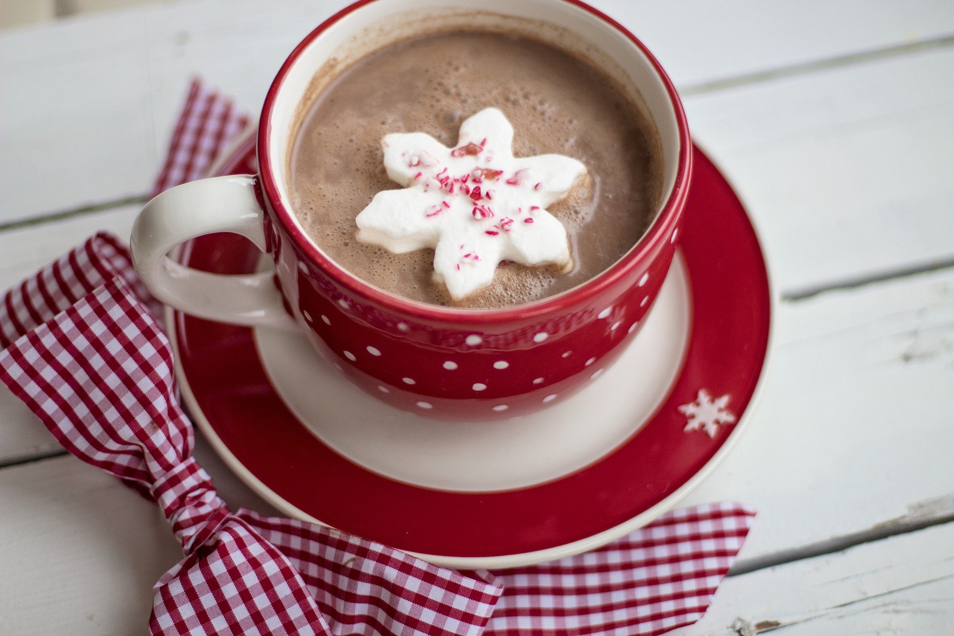 Hot chhocolate drink, Christmas