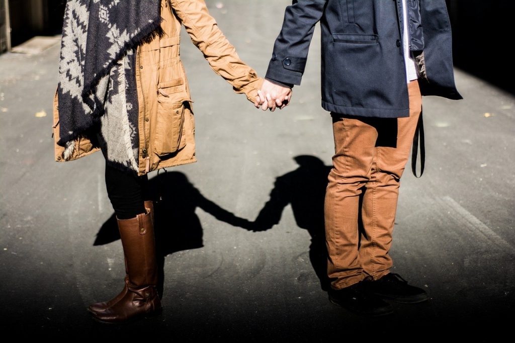 Couple, Holding Hands