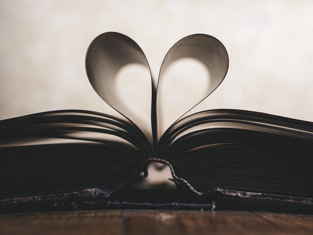 Love, Books, Heart