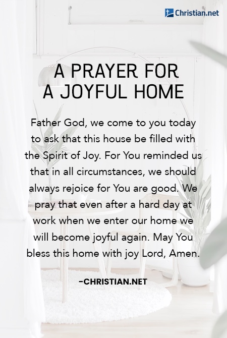 A Prayer for a Joyful Home