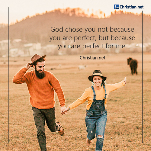 christian love quote you are perfect for me