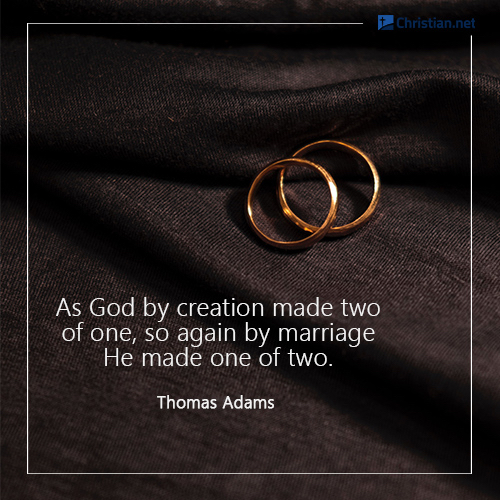 christian love quotes on marriage by Thomas Adams