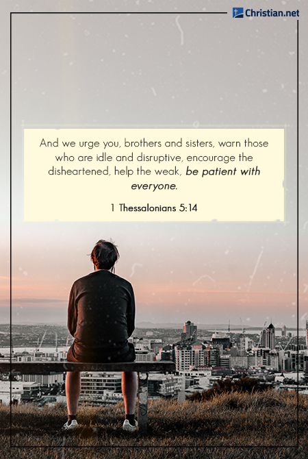 prayer verse for patience with children