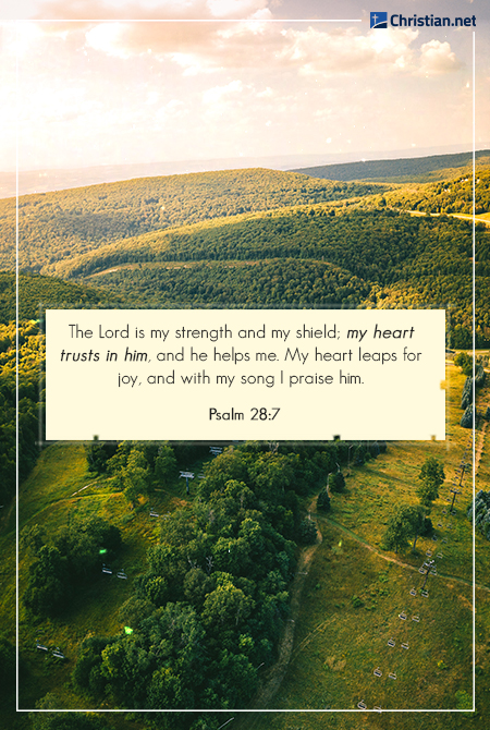 psalm 28:7