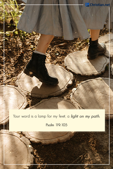 girl walking along wooden path, bible verses for daughters