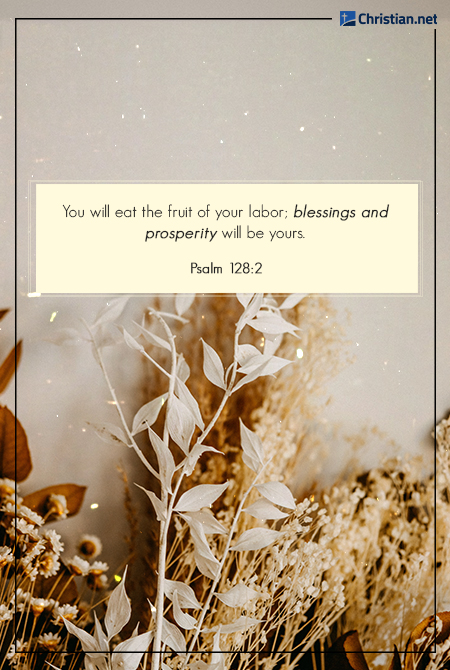photo of dried plants and other wildflowers, warm colors, bible verses about working hard