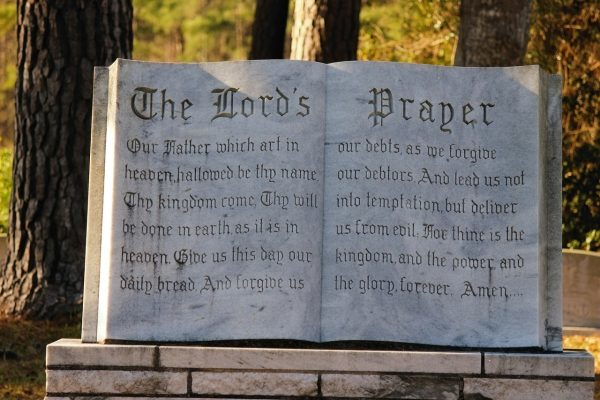 The Lord’s Prayer in the Bible (Matthew 6:9-13)