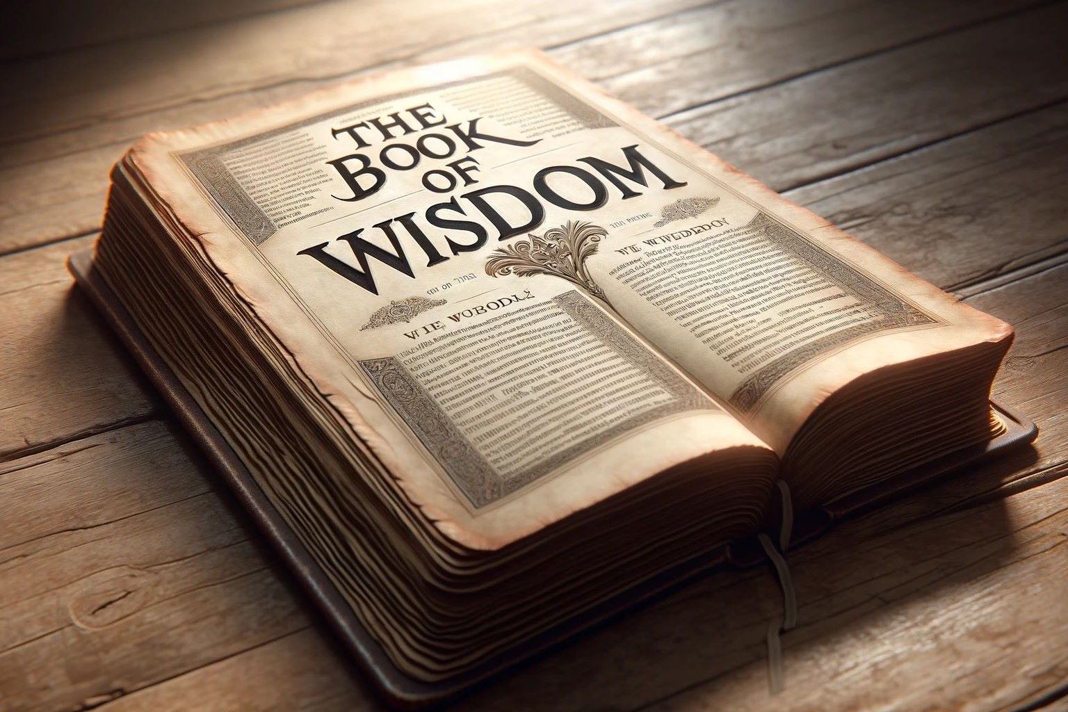 How Does The Book Of Wisdom Support The Concept Of Natural Revelation