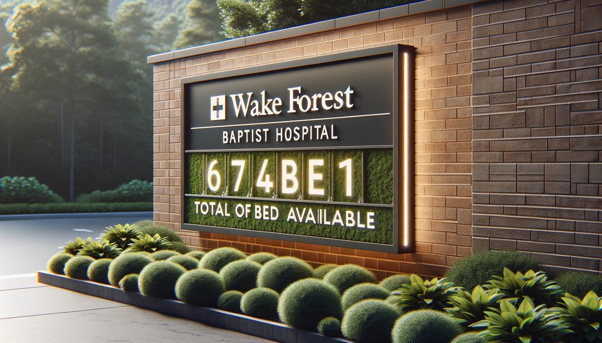 How Many Beds At Wake Forest Baptist Hospital