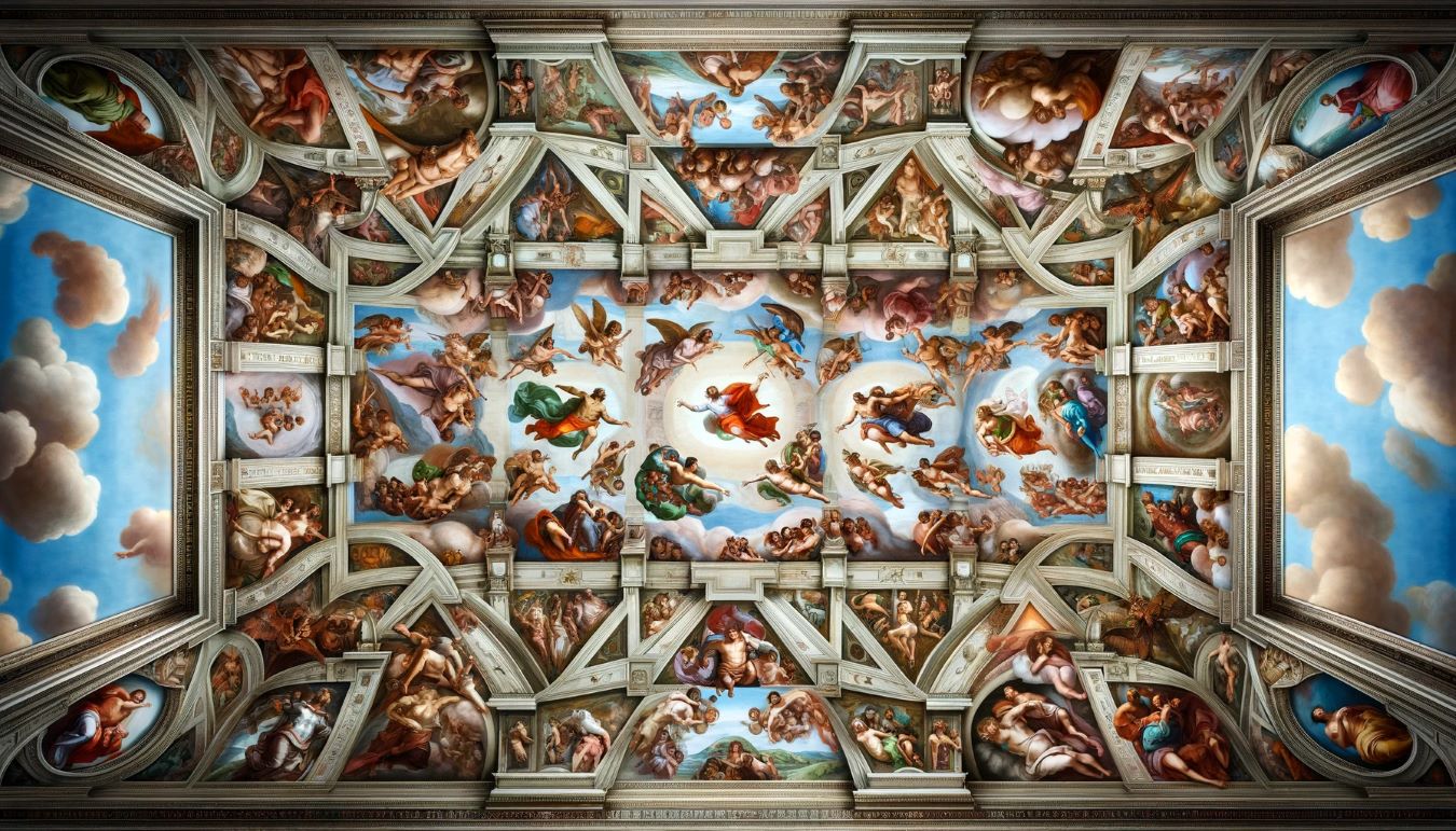 How Many Different Scenes Are In The Sistine Chapel
