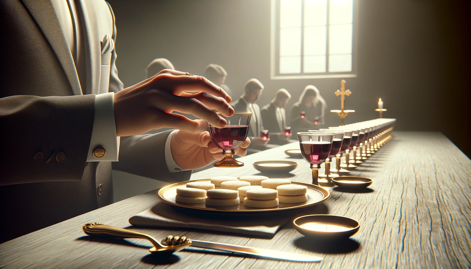 How To Prepare The Communion Table At A Baptist Church