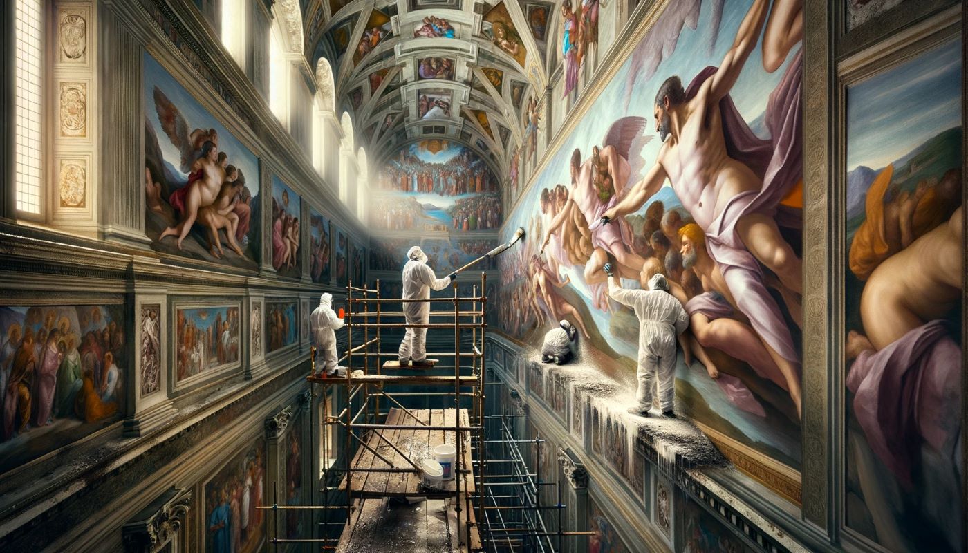 How Was The Sistine Chapel Restored