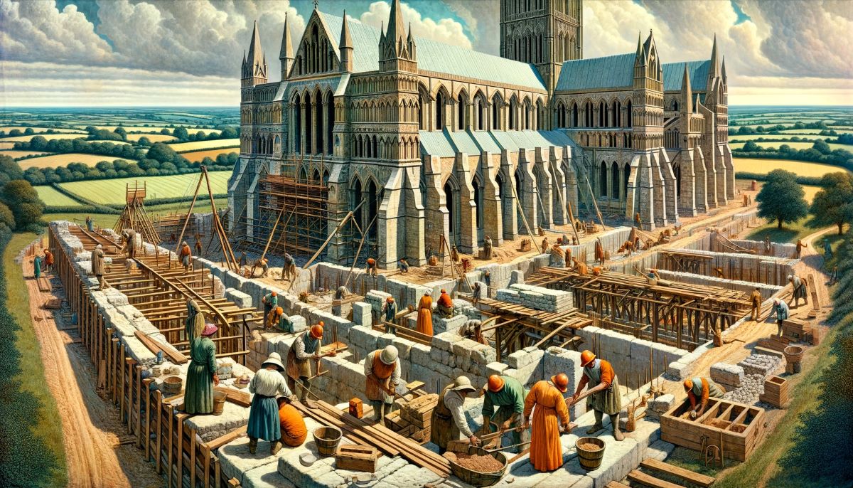 Salisbury Cathedral: How It Was Built
