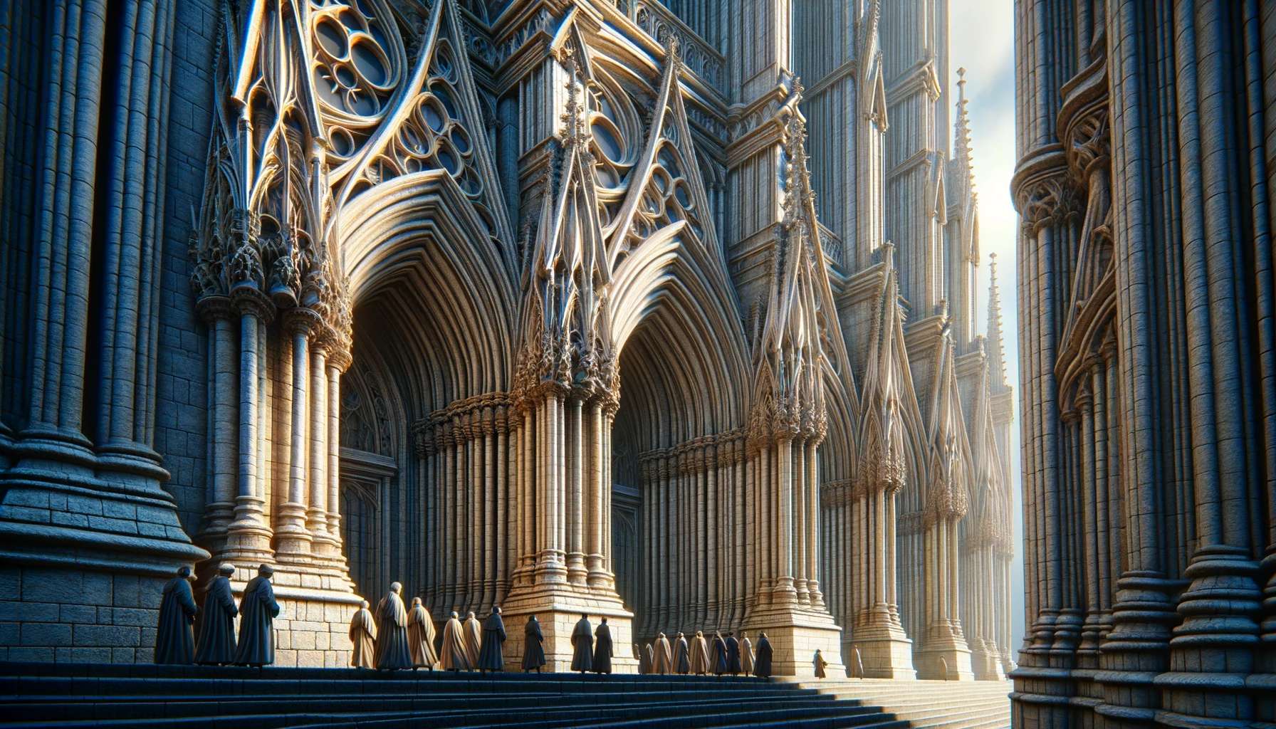 What Are The Main Structural And Stylistic Features Of A Gothic Cathedral?