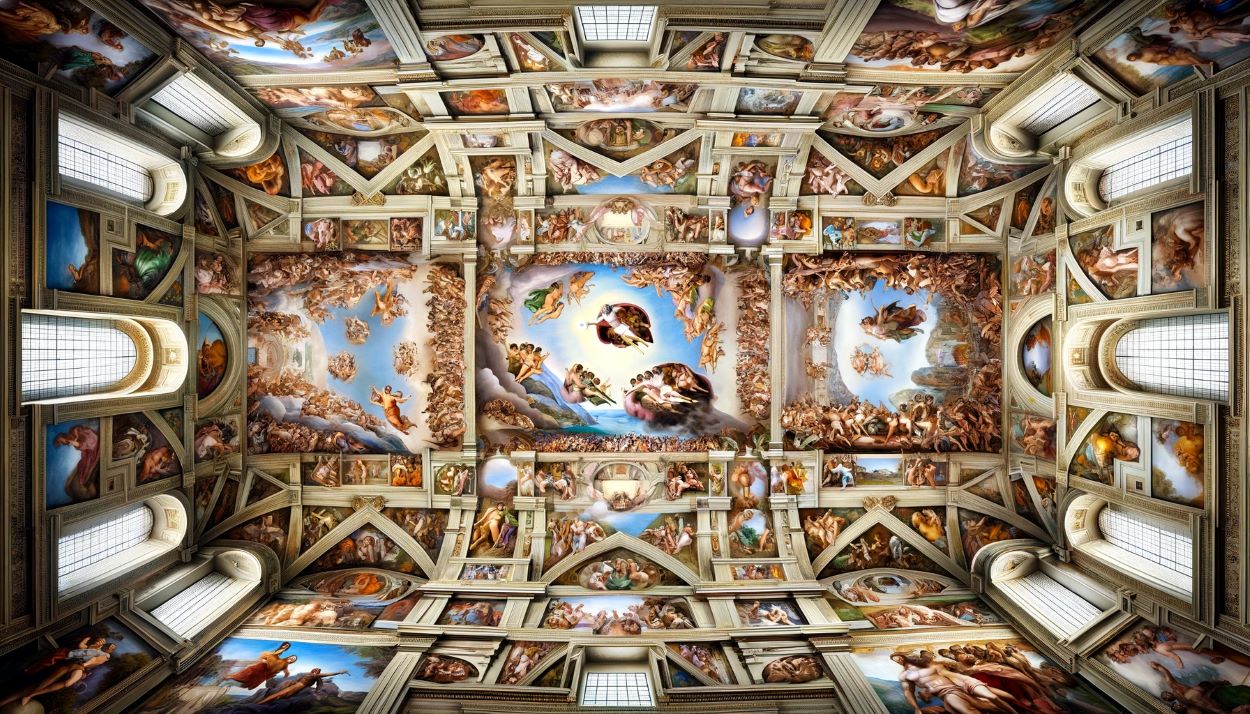 What Are The Paintings On The Ceiling Of The Sistine Chapel