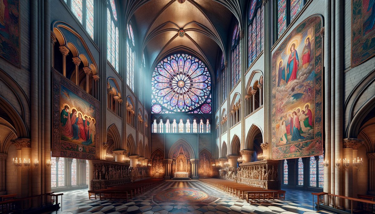 What Artwork Was Stored In The Notre Dame Cathedral