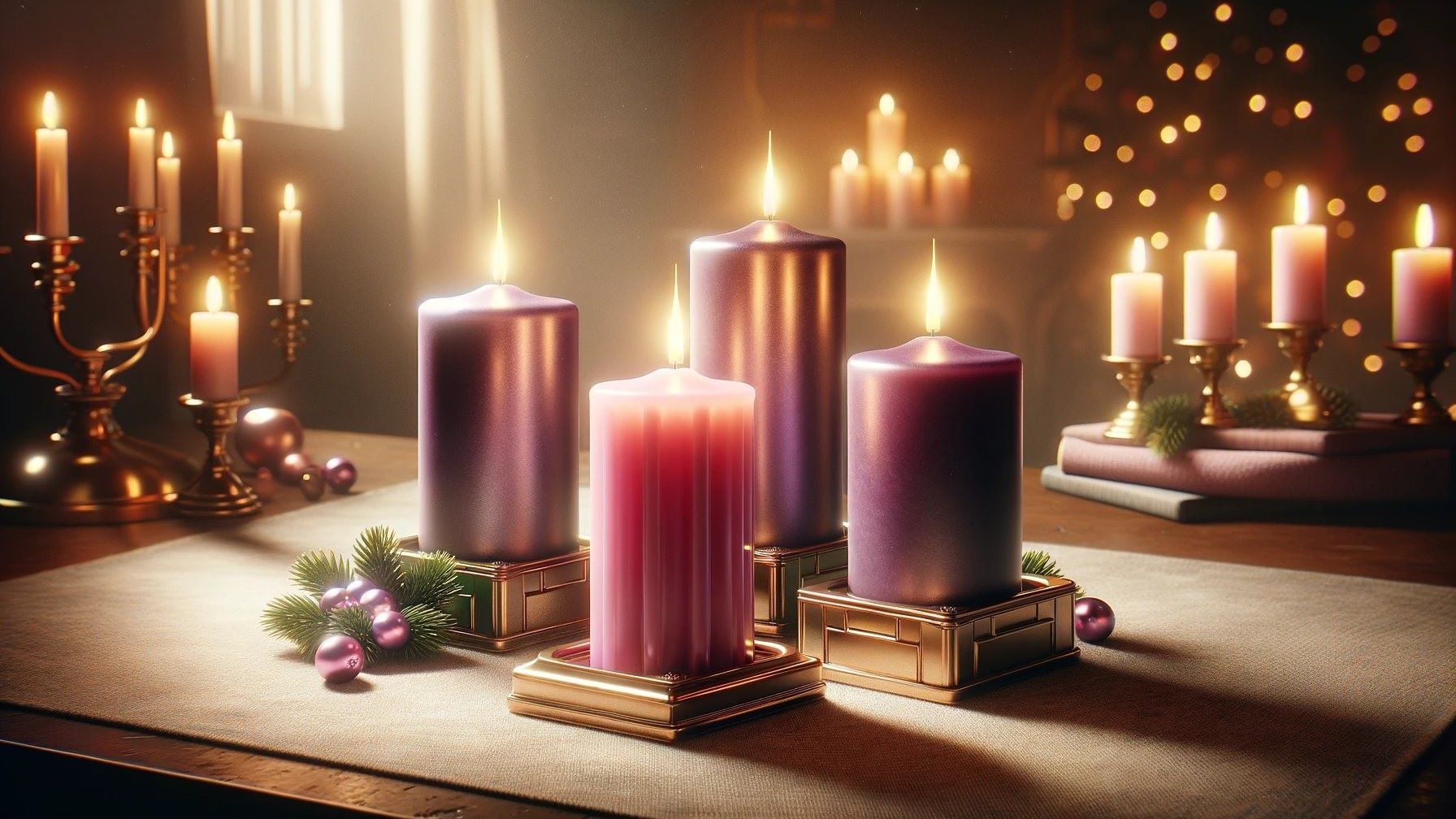 What Do The Four Candles Of Advent Symbolize Lutheran?