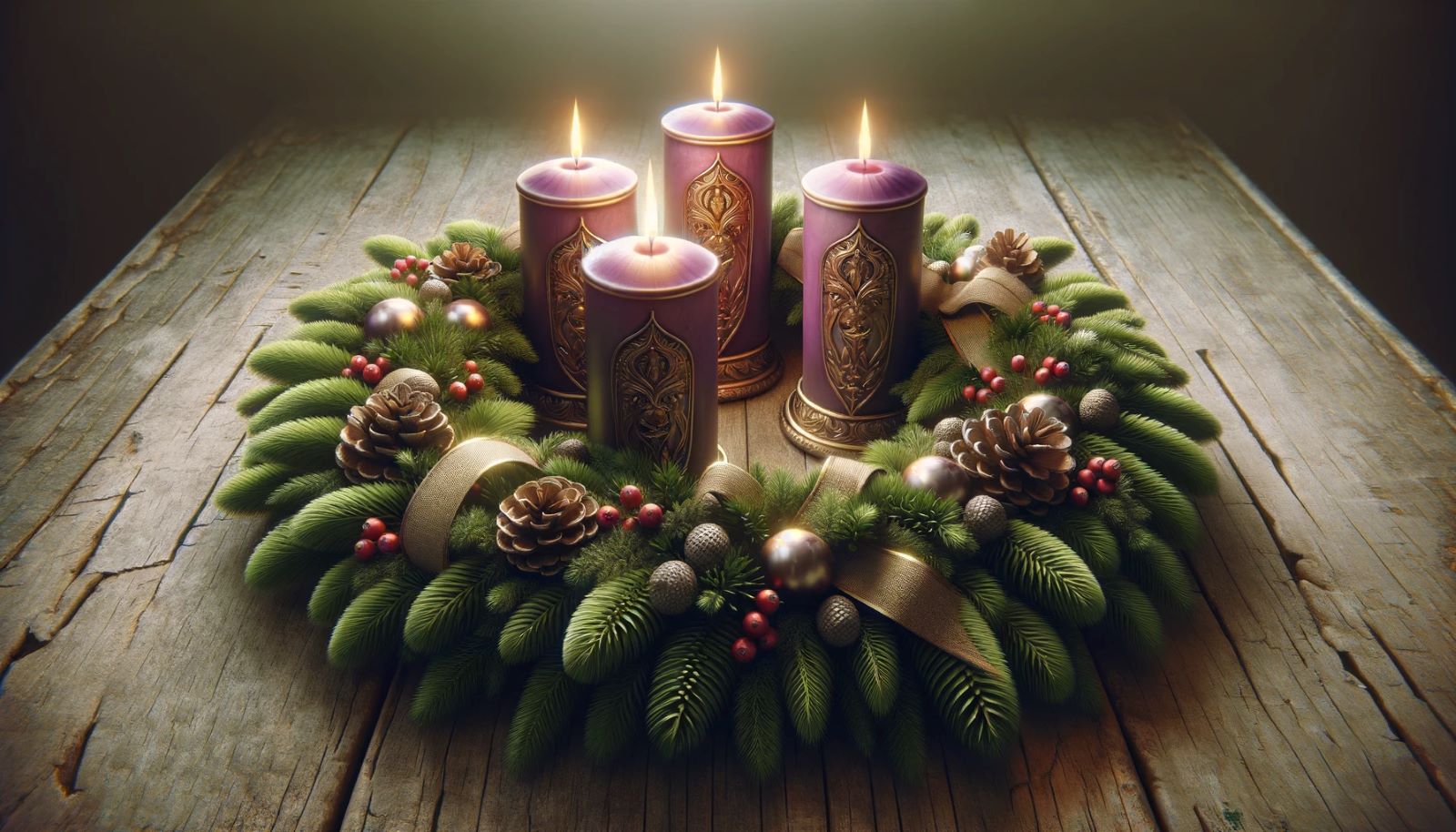 What Do The Purple Candles Mean In Advent