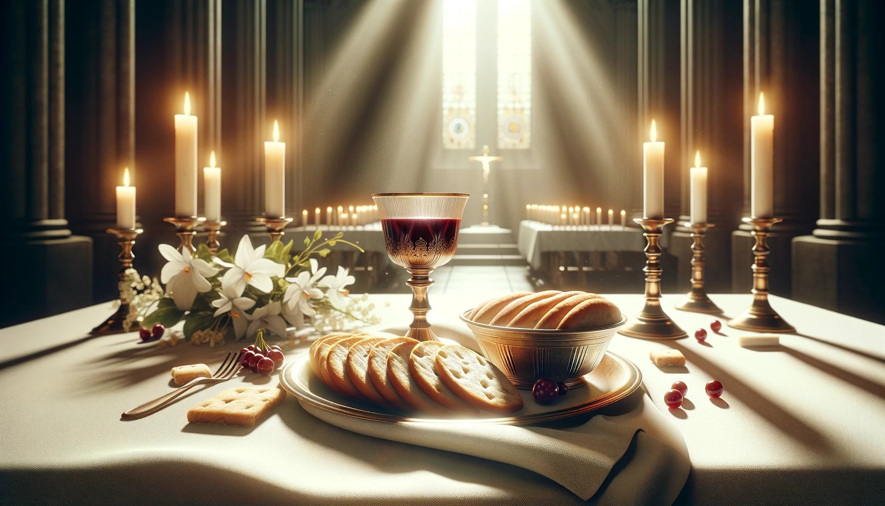 What Does The Bread And Wine Represent In Communion