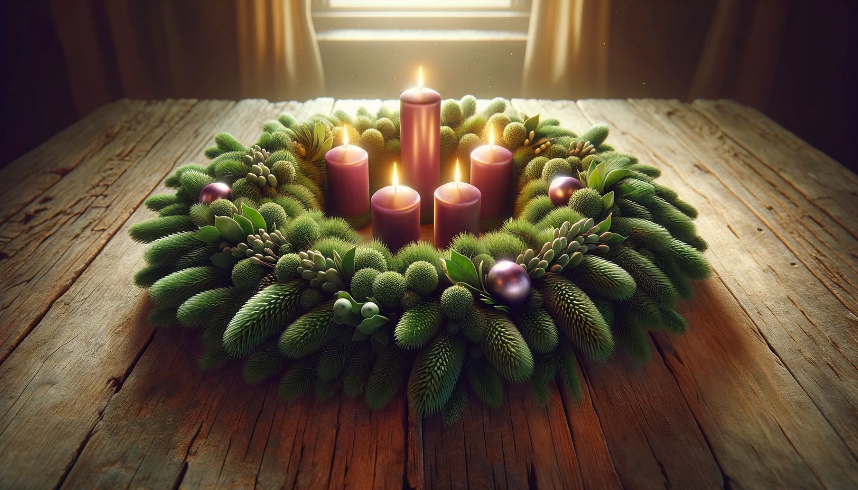 What Does The Evergreen Mean On The Advent Wreath