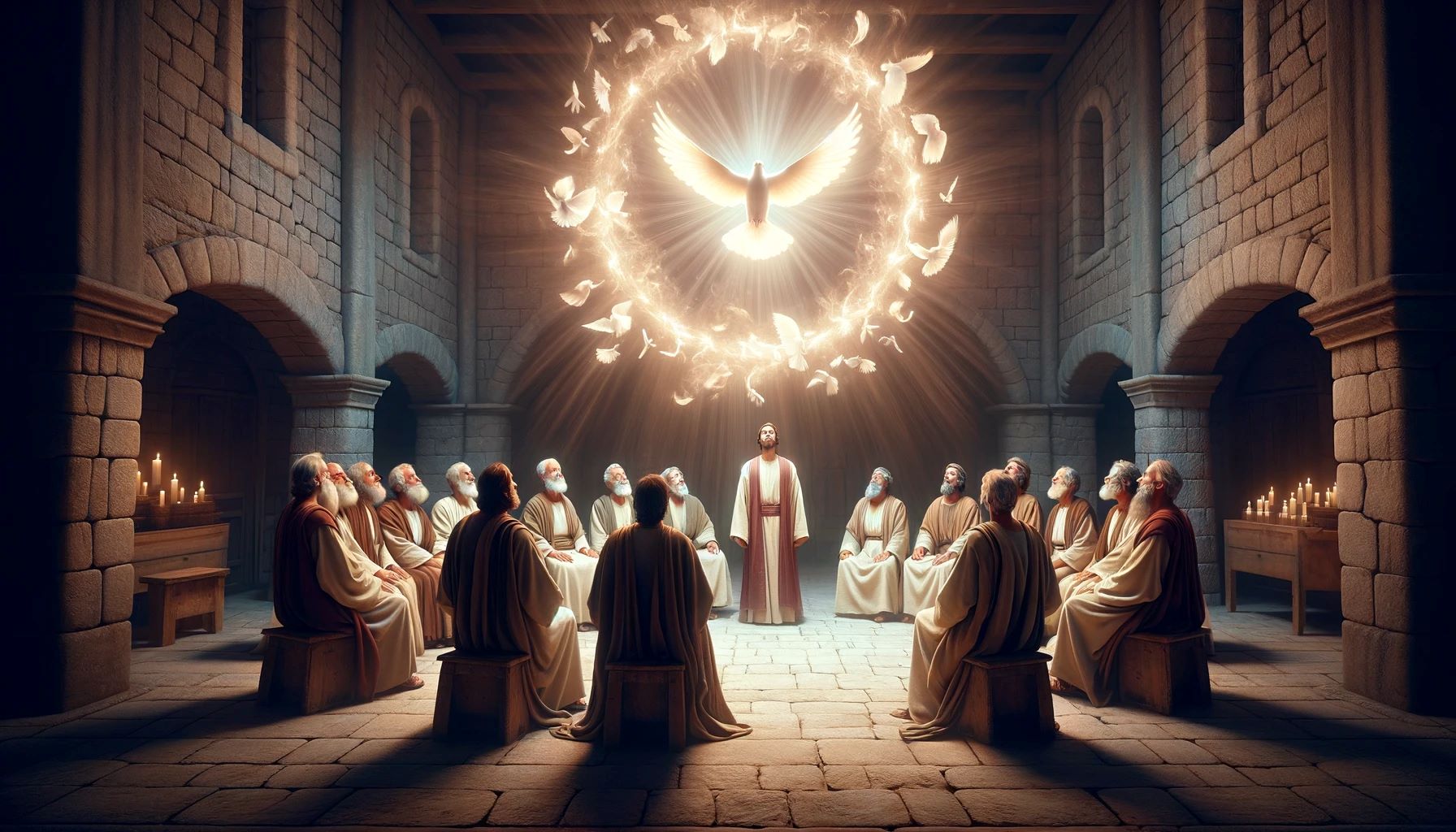What Happened When The Holy Spirit Descended On The Apostles
