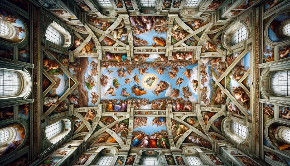 What Is Depicted In The Sistine Chapel