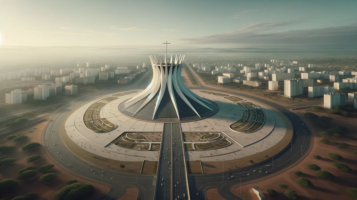 What Is The Cathedral Of Brasilia Made Of