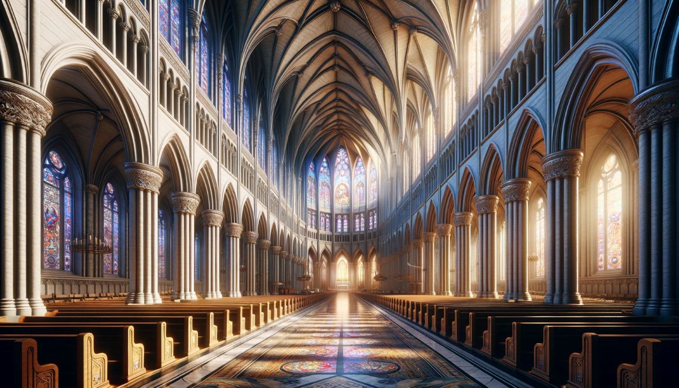 What Is The Central Space Of A Cathedral Called?