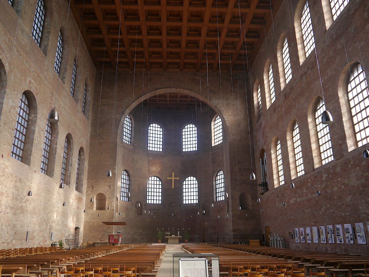 What Is The Round Extension At The End Of The Roman Basilica Hall