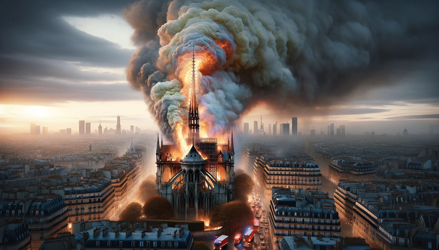 When Was The Fire At Notre Dame Cathedral In Paris