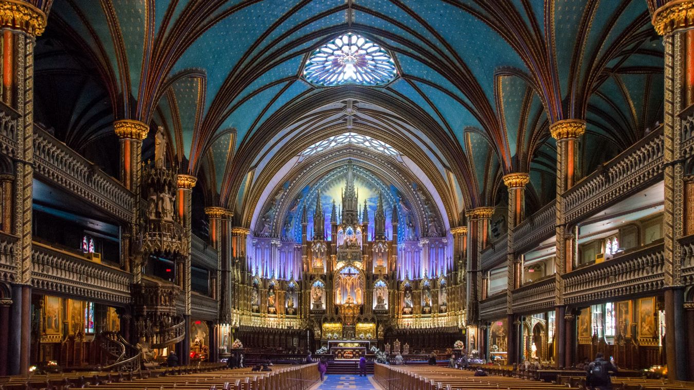 When Was The Notre Dame Basilica In Montreal Built