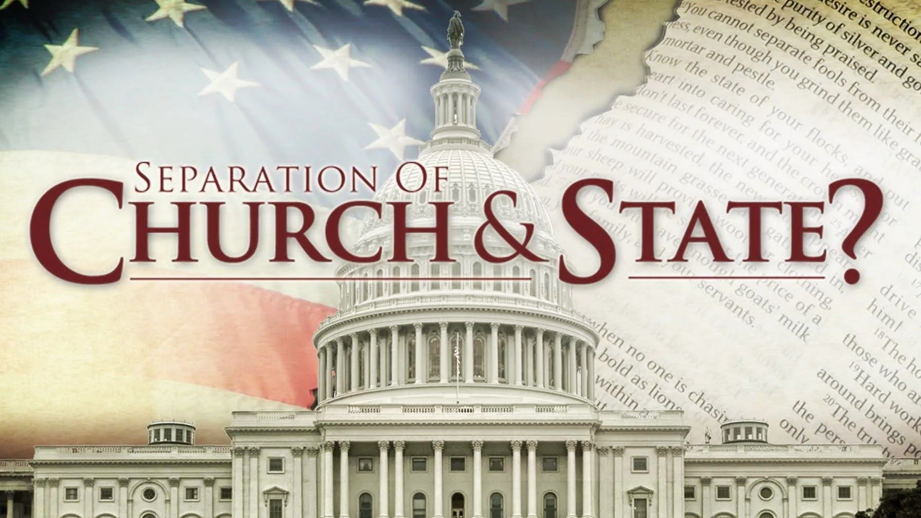 Where Did The Separation Of Church And State Come From Christian