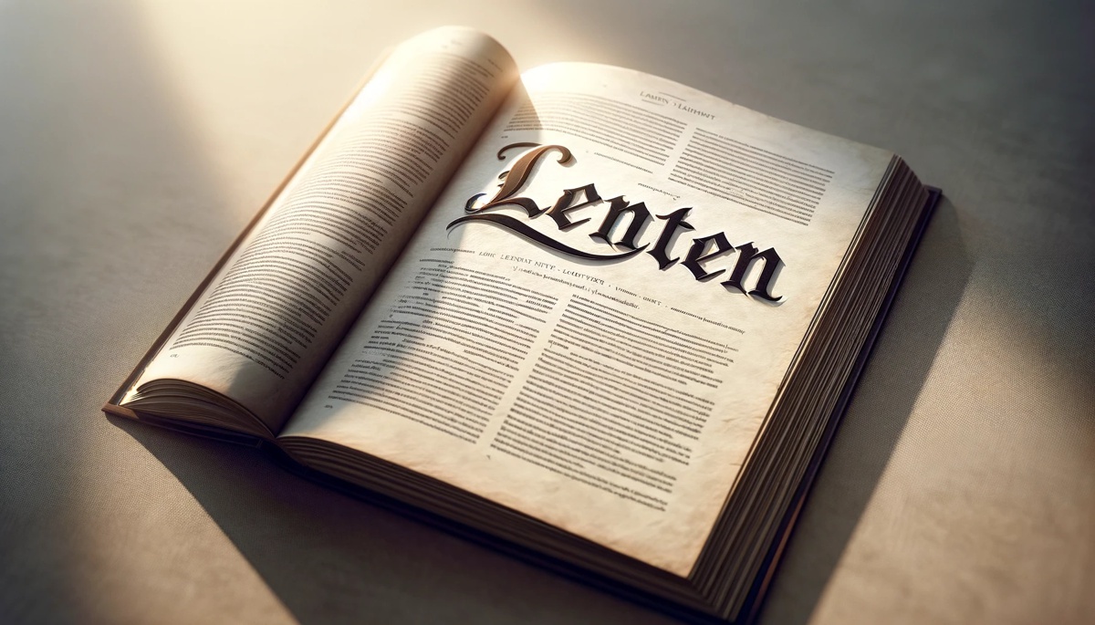 Where Does The Word Lent Come From