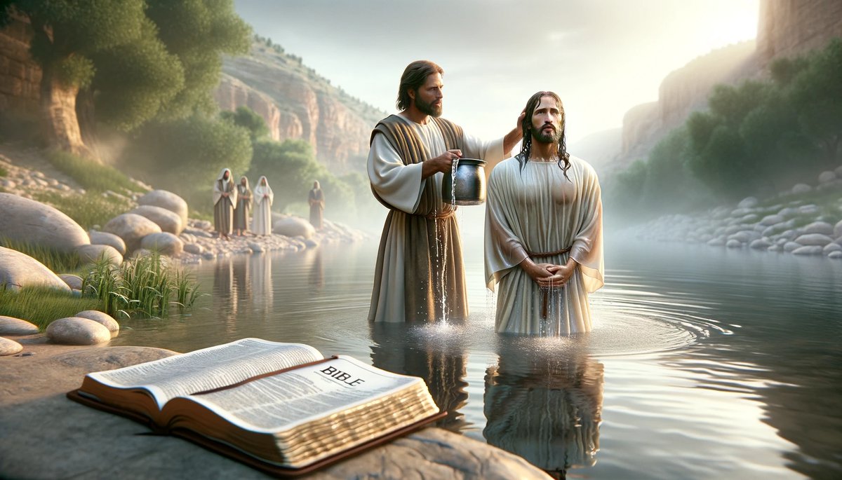Where In The Bible Did John The Baptist Baptized Jesus