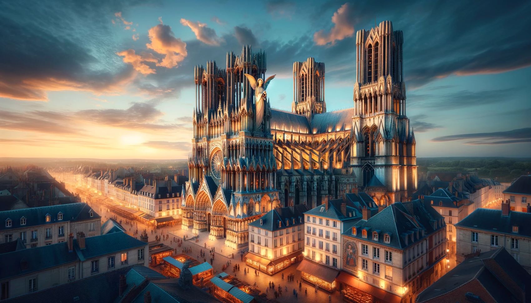 Who Designed The Reims Cathedral?