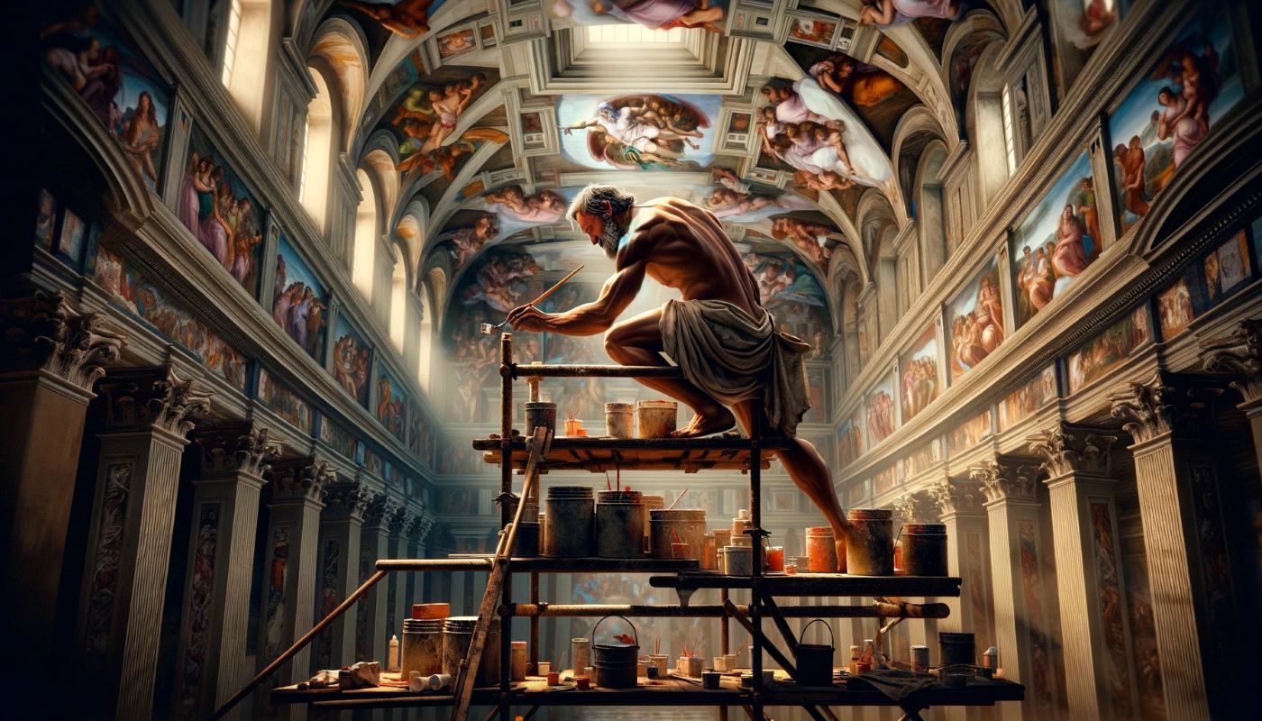 Who Painted The Ceiling Of The Sistine Chapel In The Vatican?