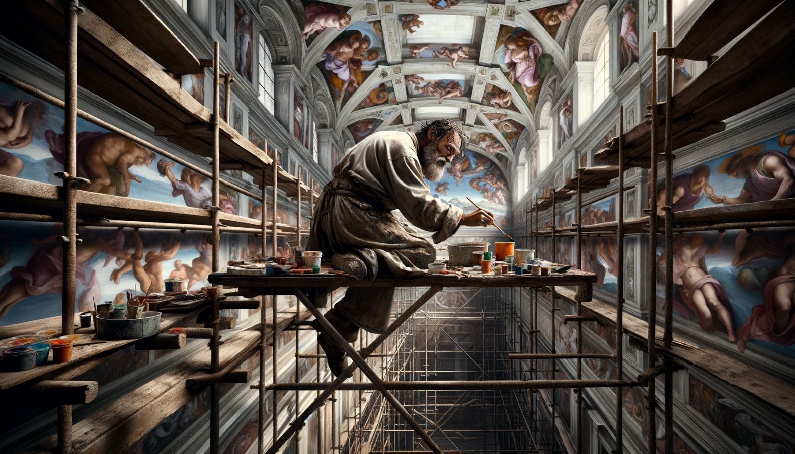 Why Did Michelangelo Paint The Sistine Chapel?