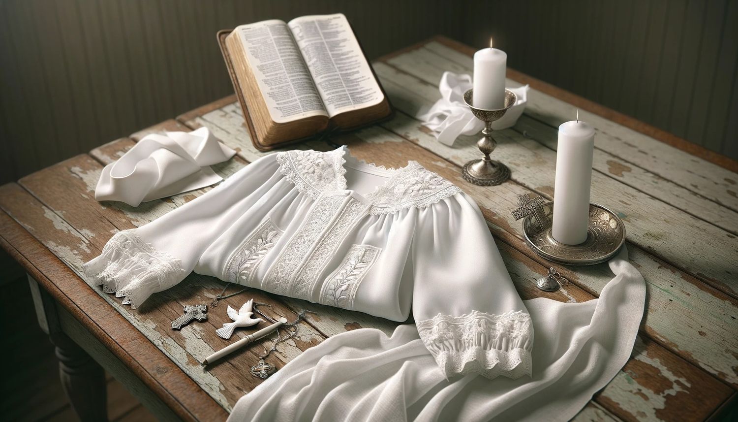Why Is White Garment Used In Baptism