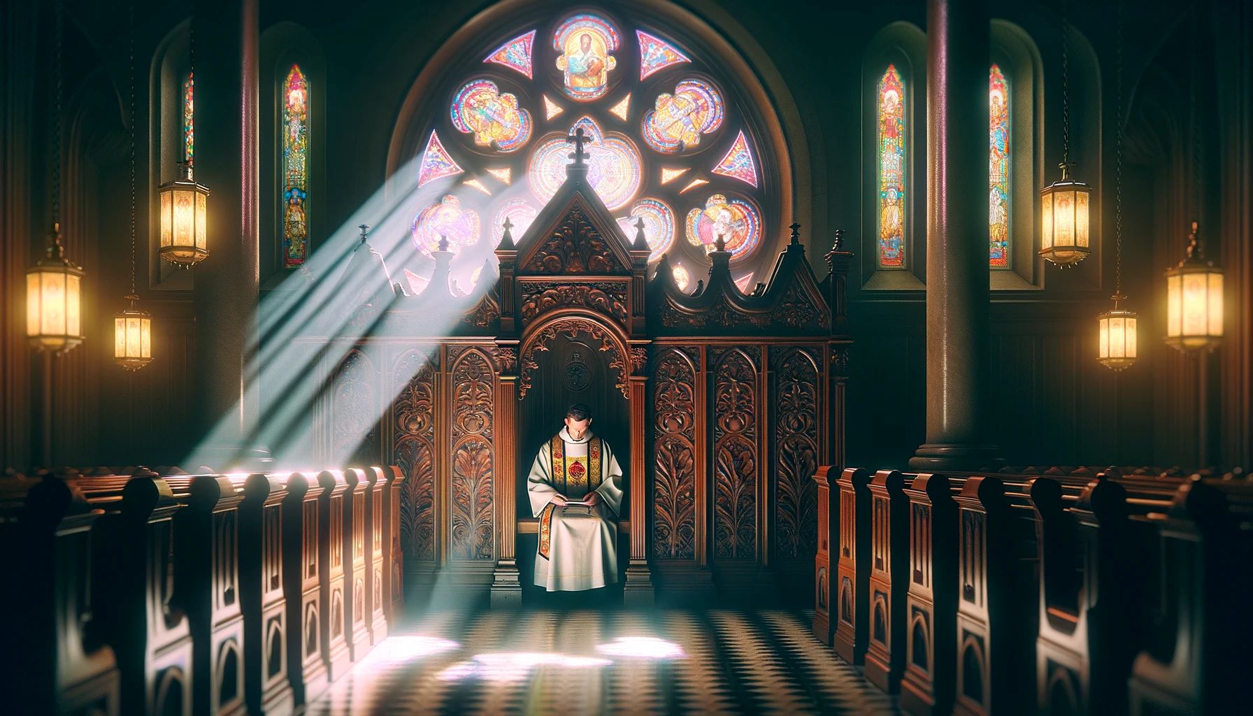What Does A Priest Say During Confession