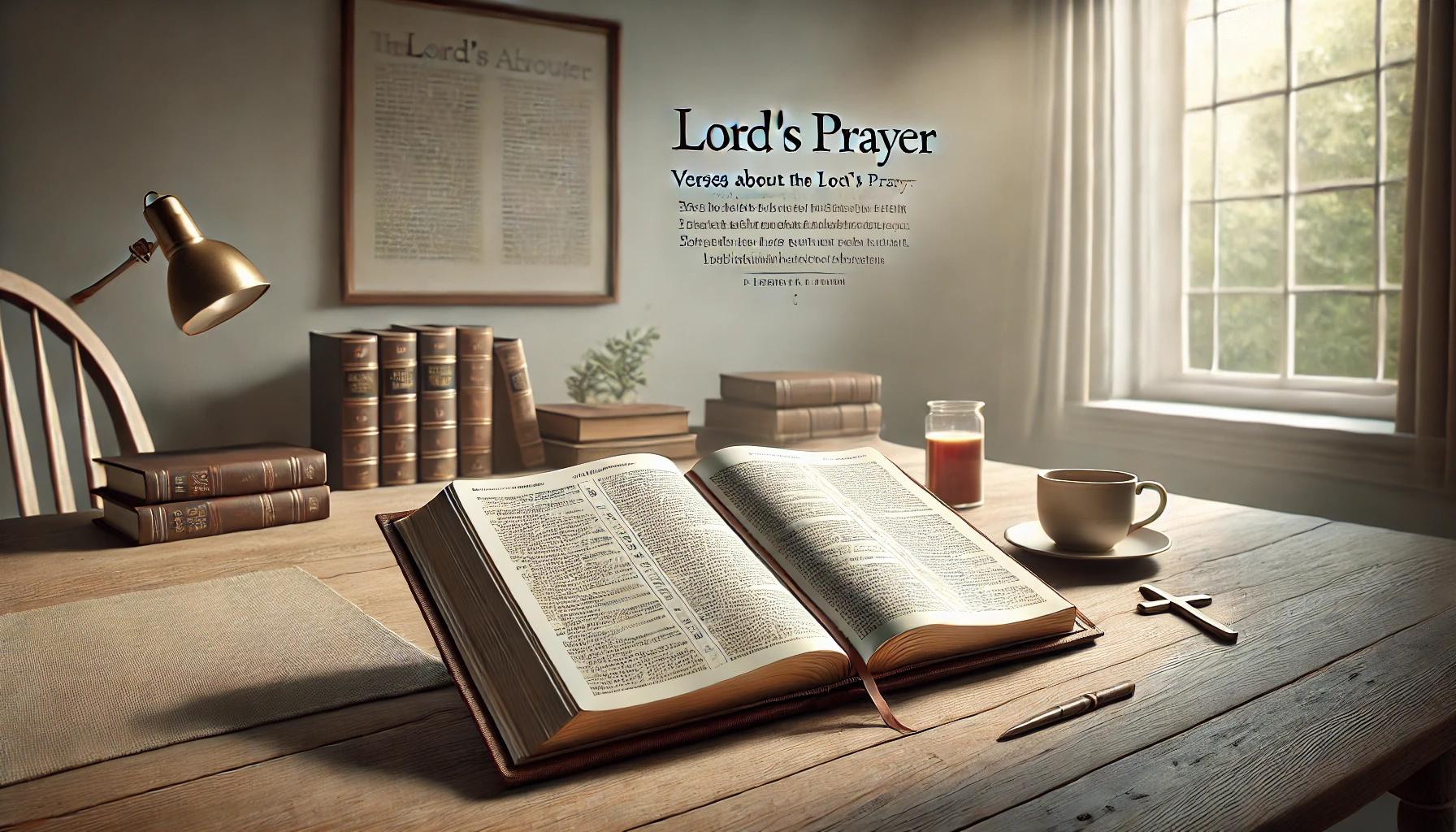 10 Verses About The Lord's Prayer