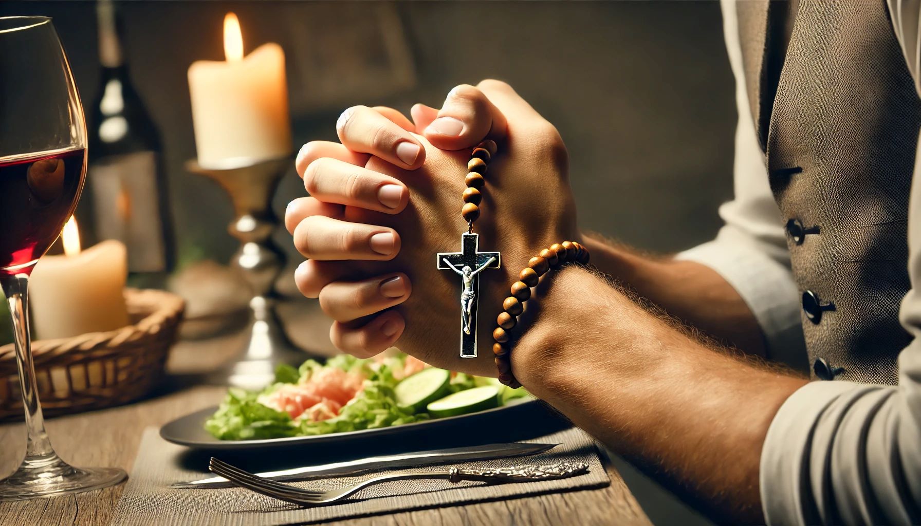 15 Catholic Prayers Before Meals