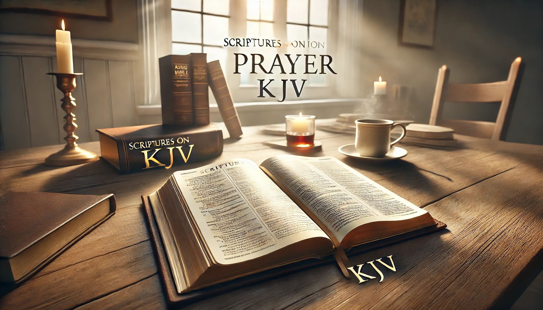 15 Scriptures On Prayer KJV