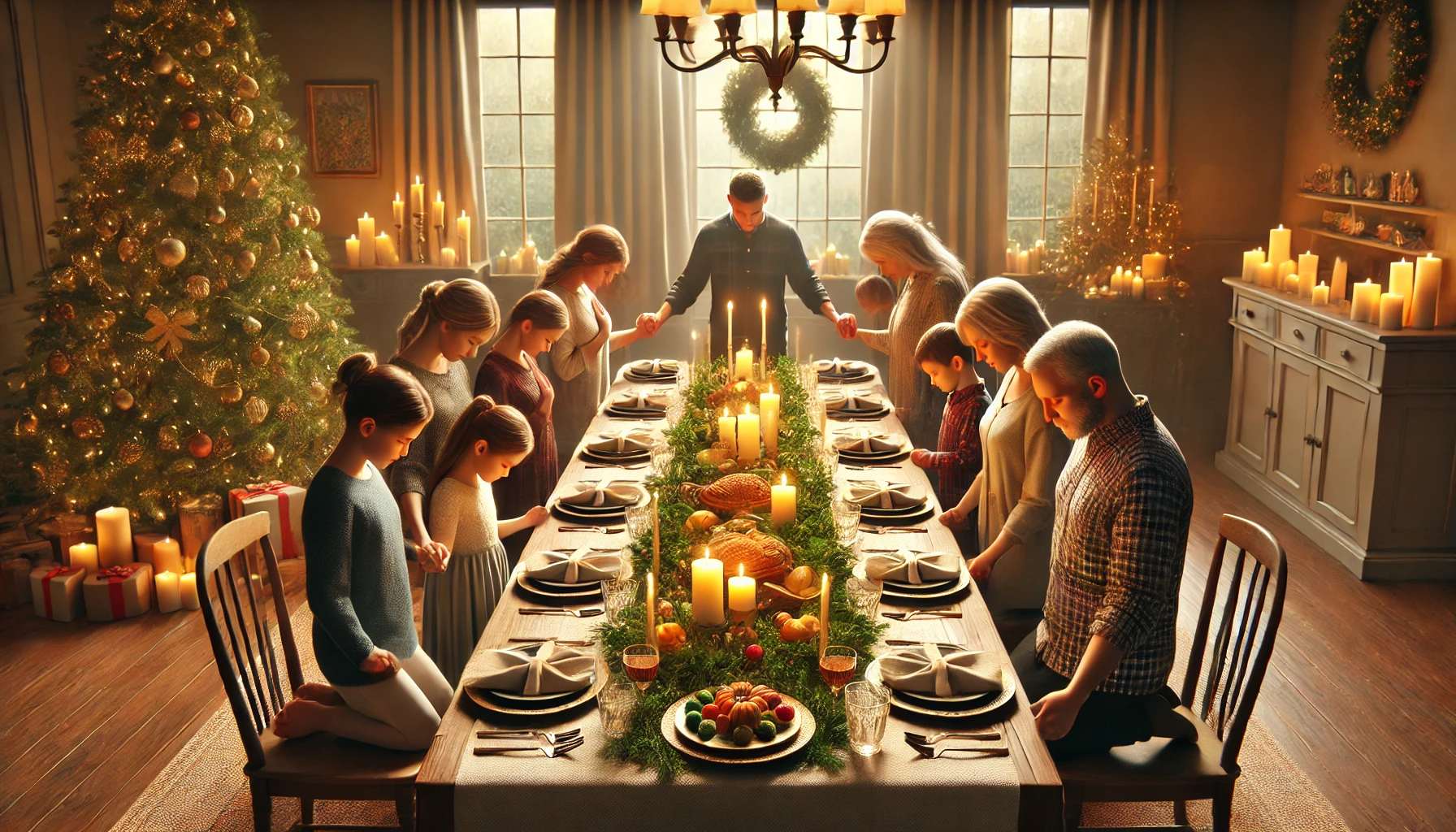 20 Christmas Meal Prayers